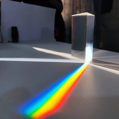 Rainbow Prisma Triangular Glass Prism