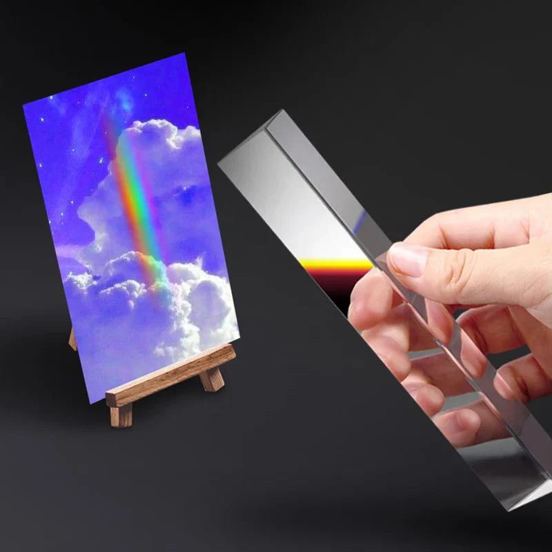 Rainbow Prisma Triangular Glass Prism