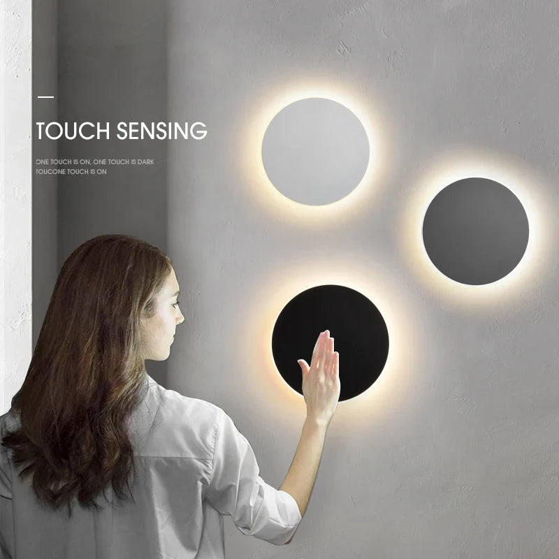Modern Round LED Wall Light