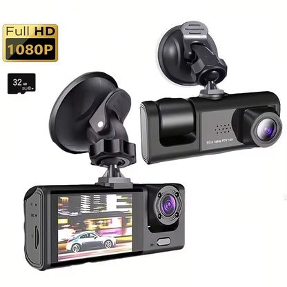 Full HD 3-Lens Dash Cam