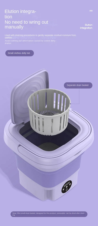 Portable Foldable Washing Machine