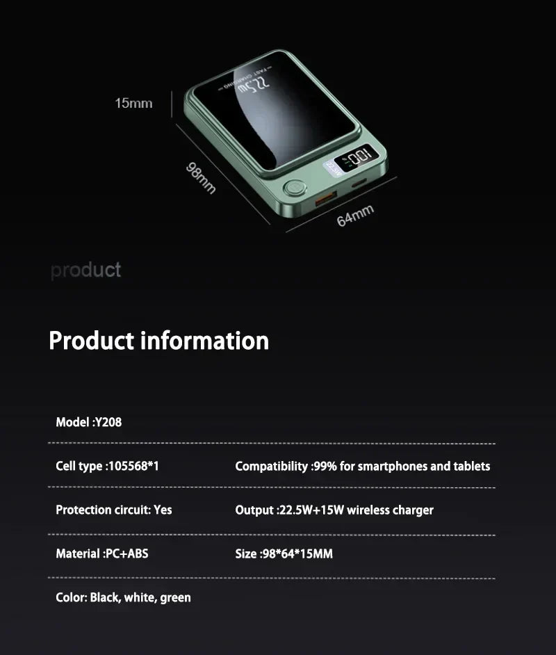 Magnetic Power Bank