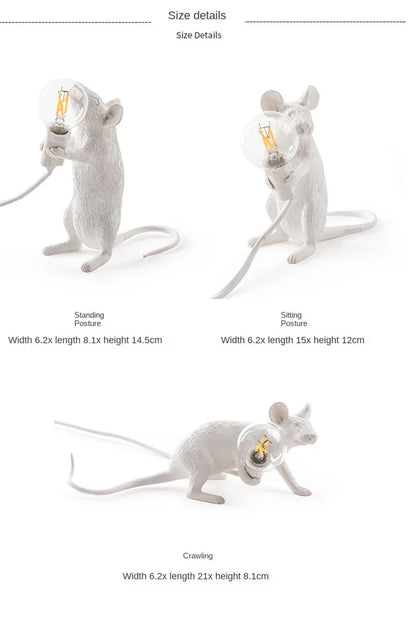 Modern Resin Animal LED Table Lamp