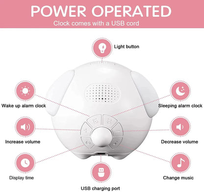 Child Digital Emotion Alarm Clock